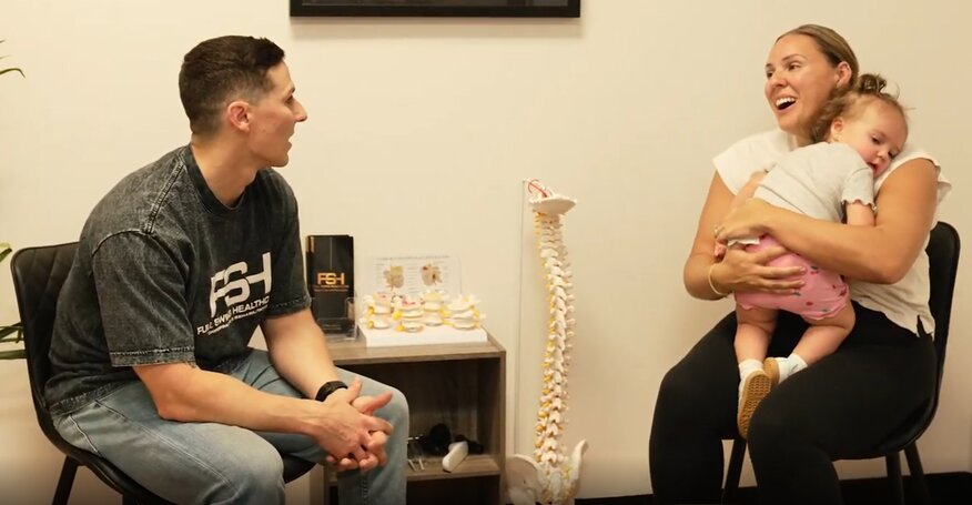 Postpartum chiropractic care at Full Swing Healthcare Jacksonville FL
