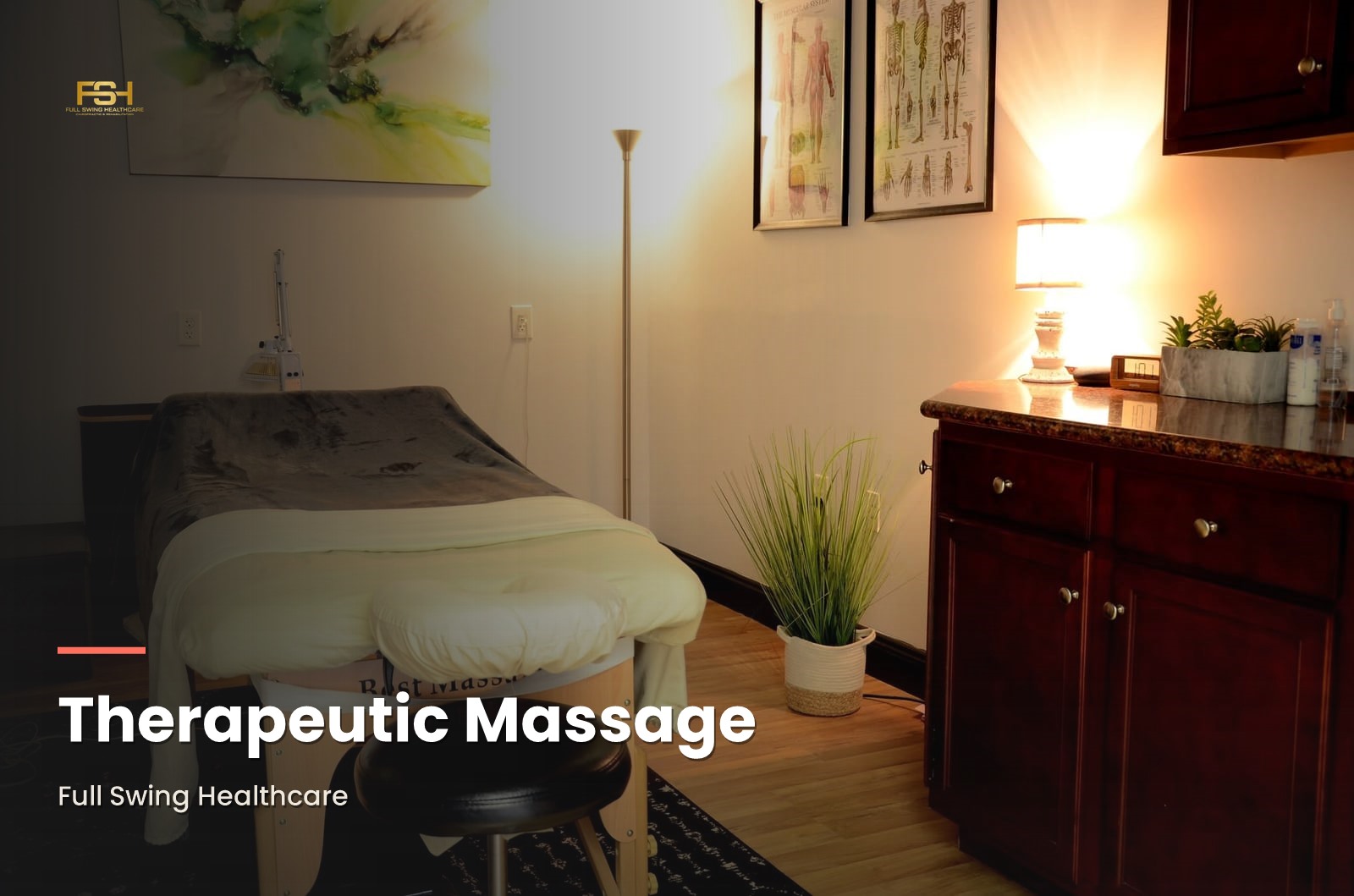 Therapeutic massage at Full Swing Healthcare in Jacksonville, FL