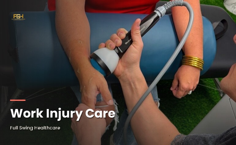 Work injury care at Full Swing Healthcare in Jacksonville, FL